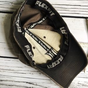 Hurley Accessories - Hurley • Logo Flex Fit Cap Plaid Print Hurley Accessories - Hurley • Logo Flex Fit Cap Plaid Print